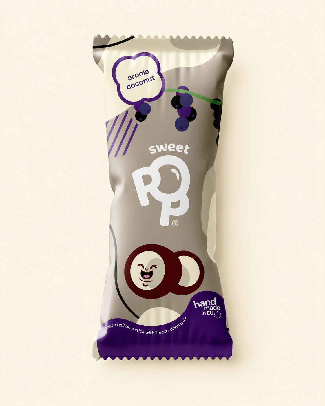 Sweet Pop aronie–kokos RAW lízátko 30 g